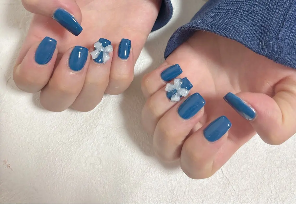 ネイル オーロラネイル フットネイル フレンチネイル ジェルネイル 韓国ネイル mogunail &blowのネイルデザイン