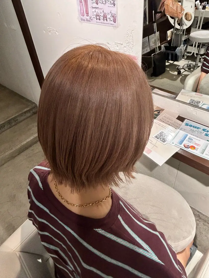 ショート カラー カット ヘアカラー トリートメント うる艶髪💛ྀི/ハ イトーン🌻/リンカのヘアスタイル