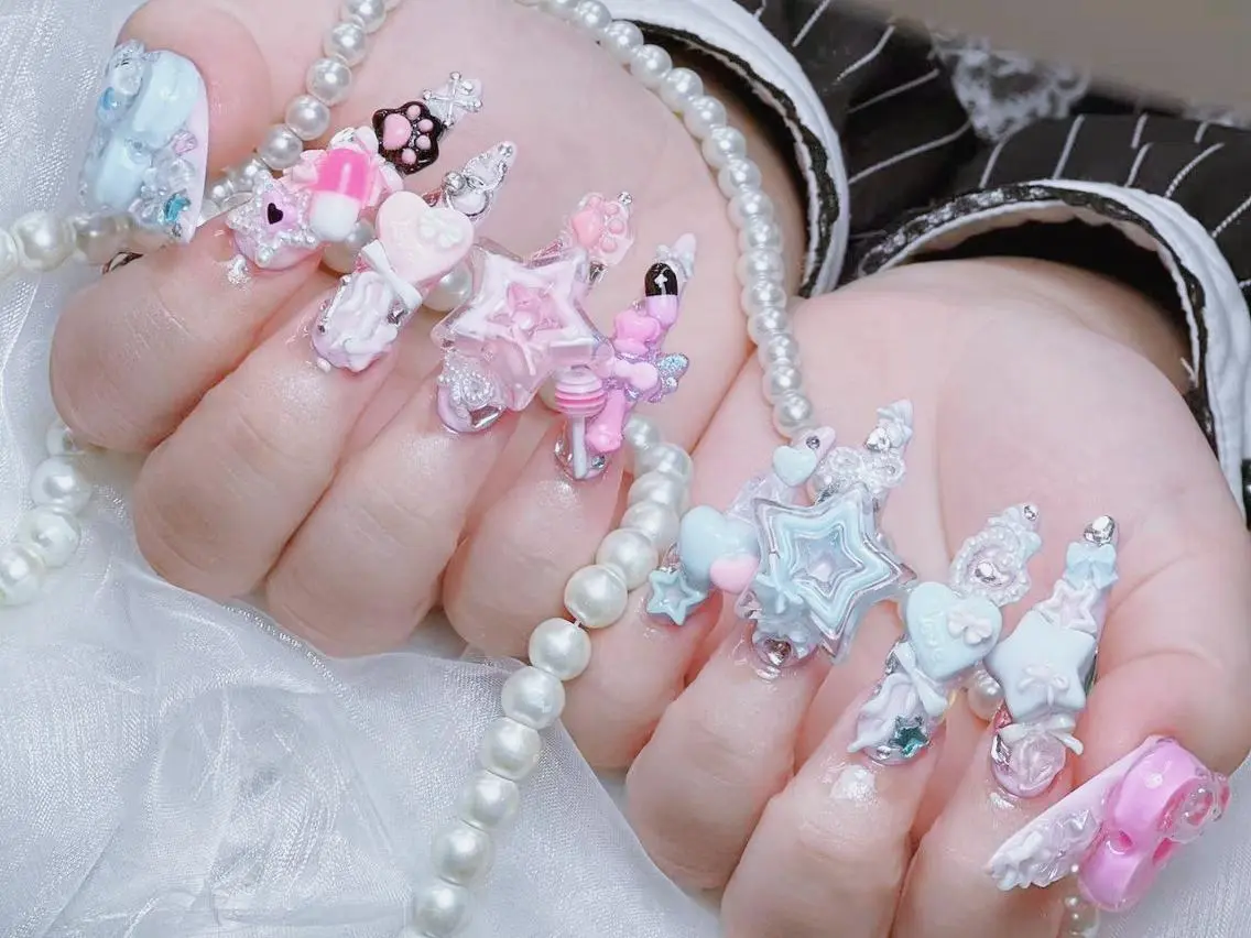 メンズ ネイル ハンドネイル Bloom kabukiのネイルデザイン