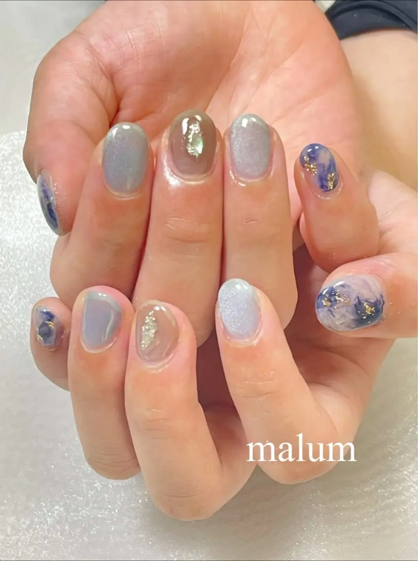 ネイル ハンドネイル malum nailのネイルデザイン