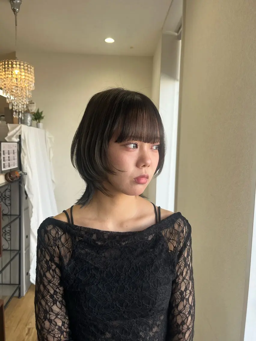 ショート 喜屋武 美月のヘアスタイル
