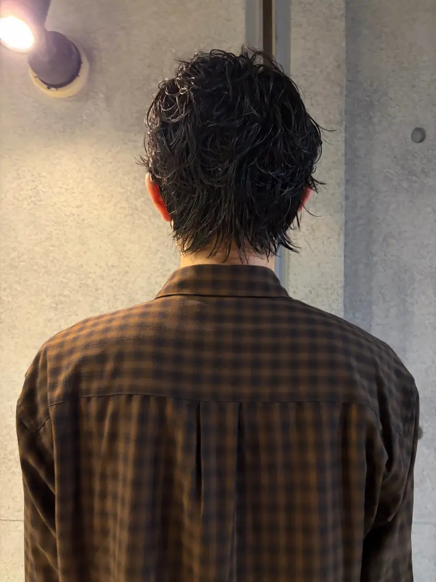 パーマ メンズ 髙橋 紗奈のヘアスタイル