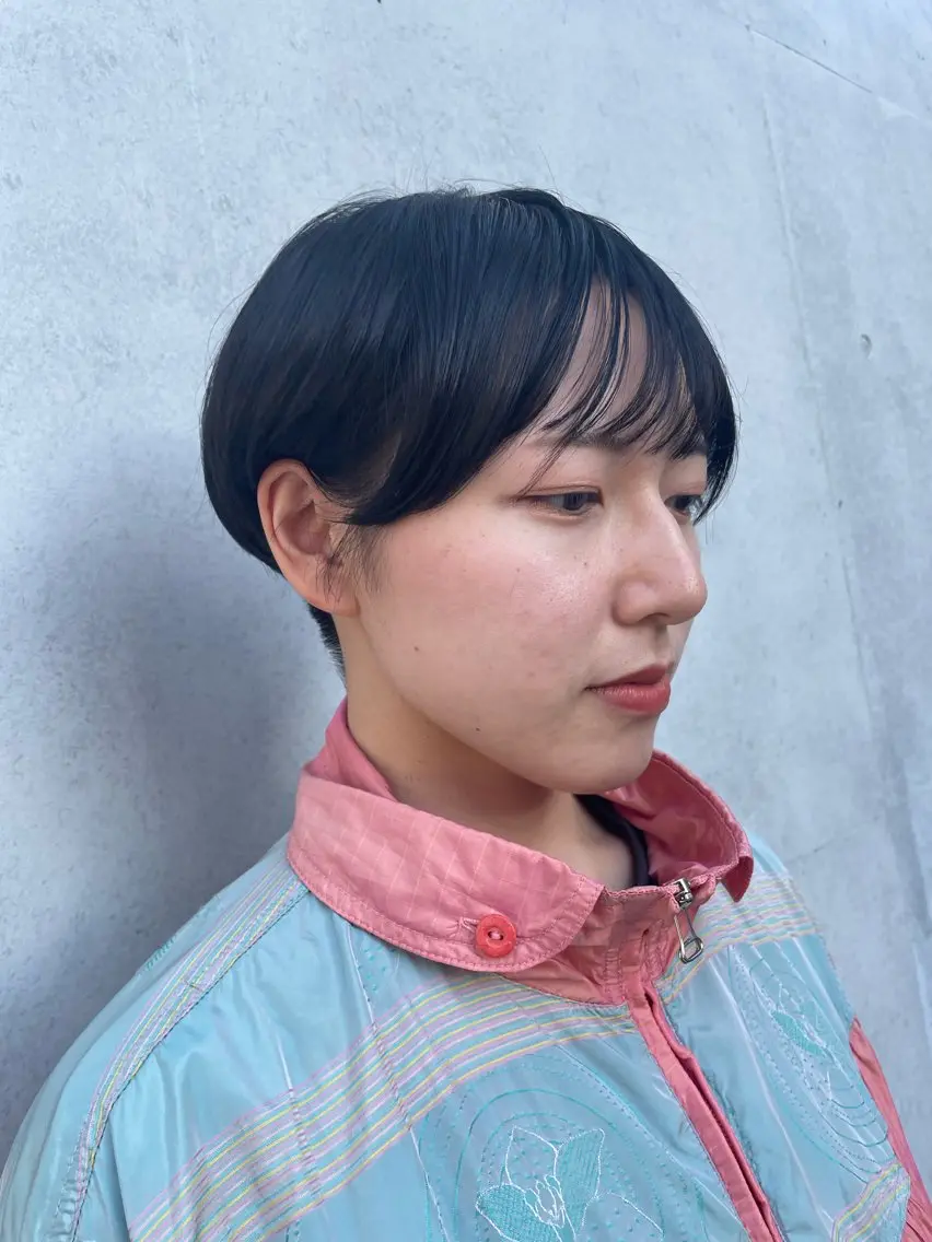 ショート 似合わせカット ショートヘア 安陪 寛史のヘアスタイル