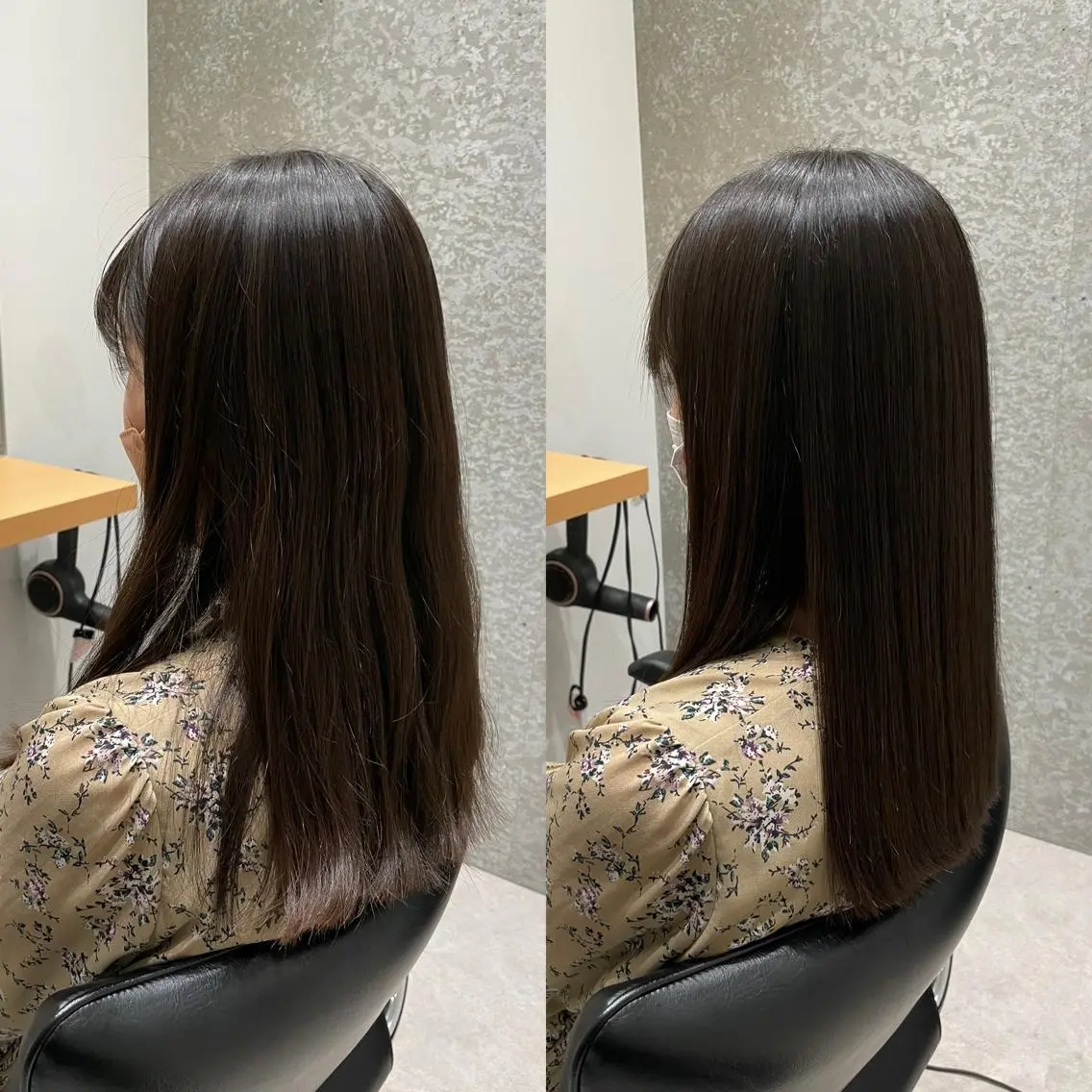 セミロング 髪質改善 トリートメント 酸熱トリートメント 髪質改善ヘアケア 艶髪特化/上田のヘアスタイル