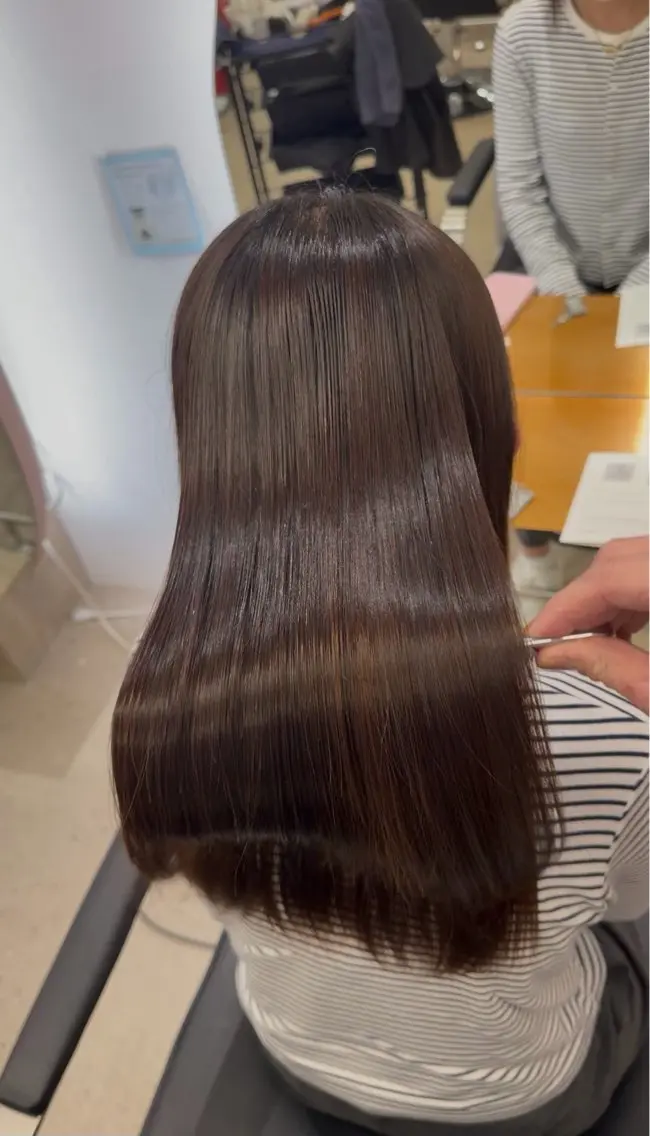 縮毛矯正 トリートメント 茶屋町/『極艶✨️』 美髪矯正💎松本光汰のヘアスタイル