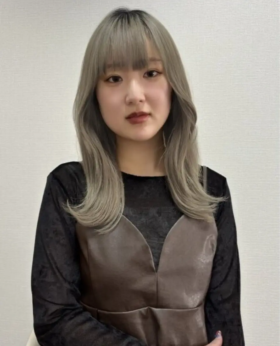 ロング ハイトーン/艶 ♡ayana♡のヘアスタイル