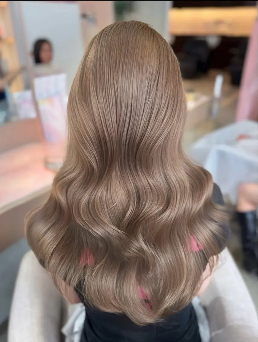 💖お気に入り登録者様限定クーポン💖ブリーチしないダブルカラー🪄✨+集中ケアトリートメント🩷の写真