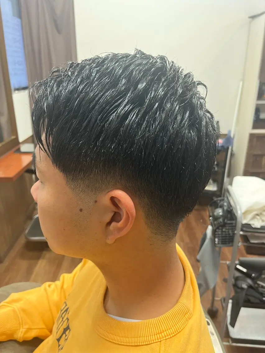 メンズカット+ブロー(シャンプー無し)の写真