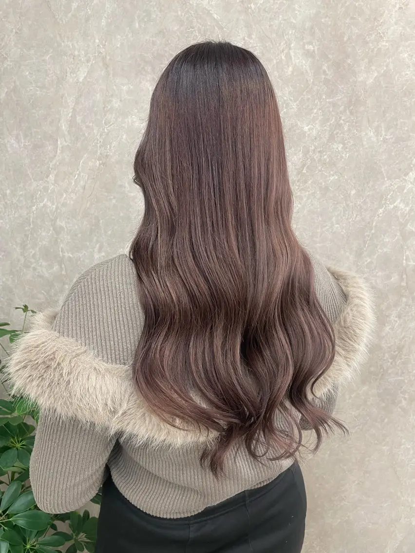 ロング カット ヘアカラー 垢抜け透明感カラー 🌻篠崎梓🌻のヘアスタイル