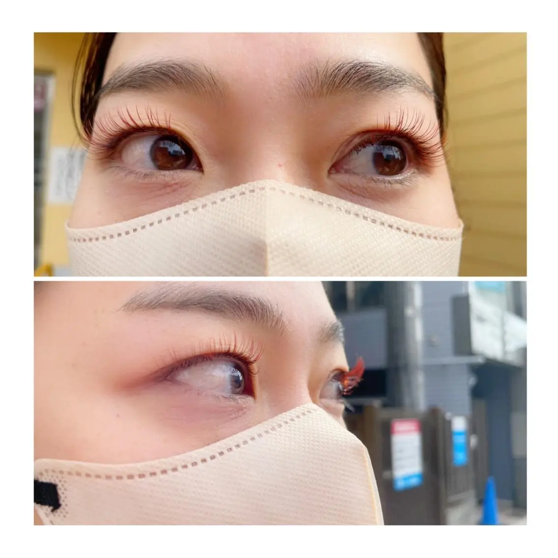 マツエク・マツパ アイブロウ 眉カラー Cカール 吉岡 翠のマツエク・マツパデザイン