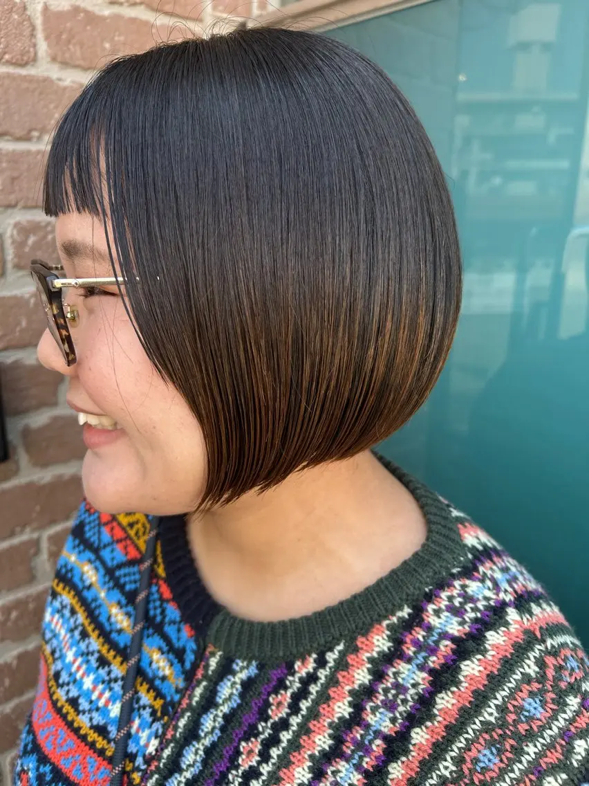 ショート カラー 久木原 ゆりのヘアスタイル