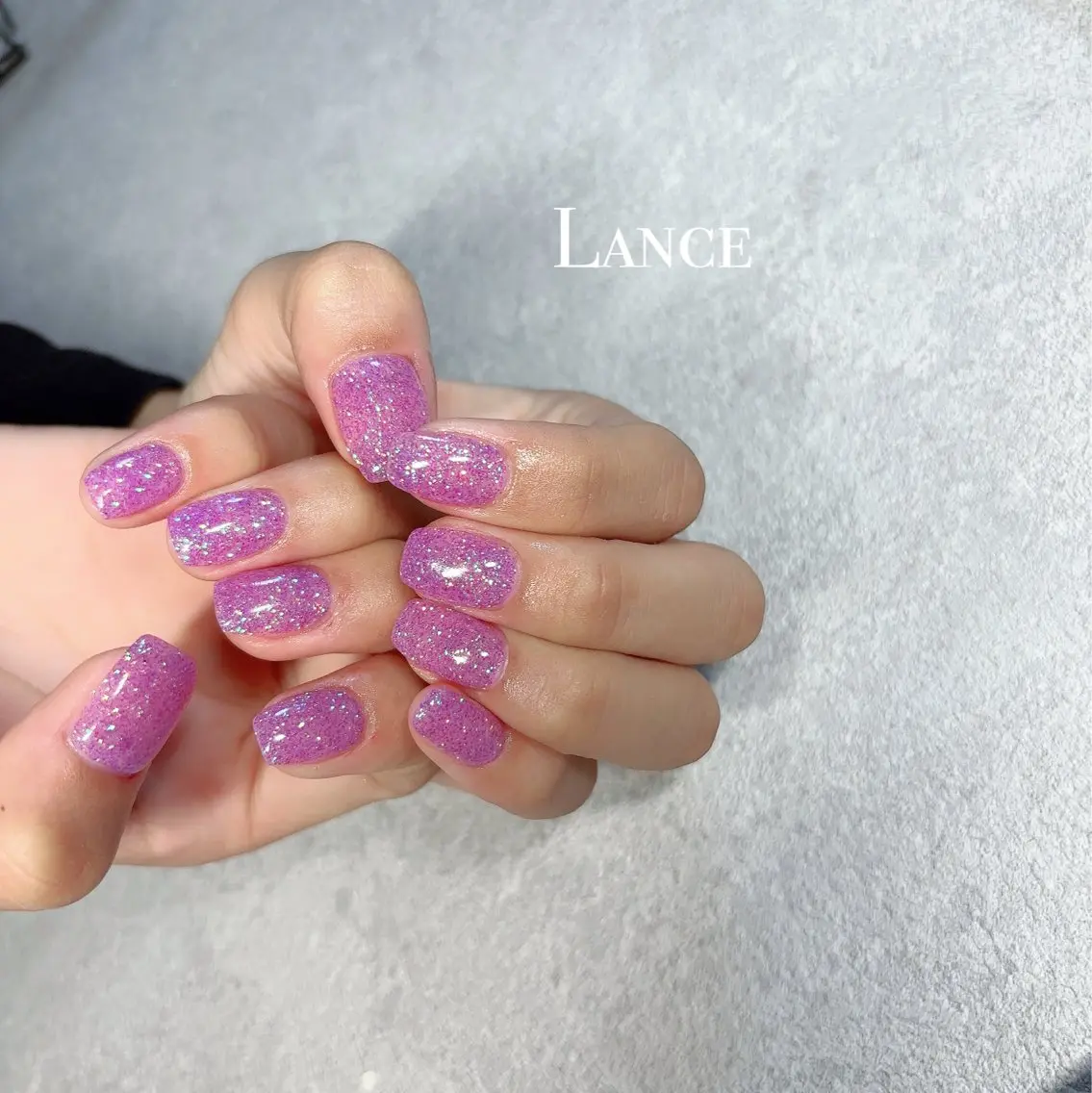 ネイル オーロラネイル フットネイル フレンチネイル キラキラネイル 韓国ネイル Lance nailのネイルデザイン
