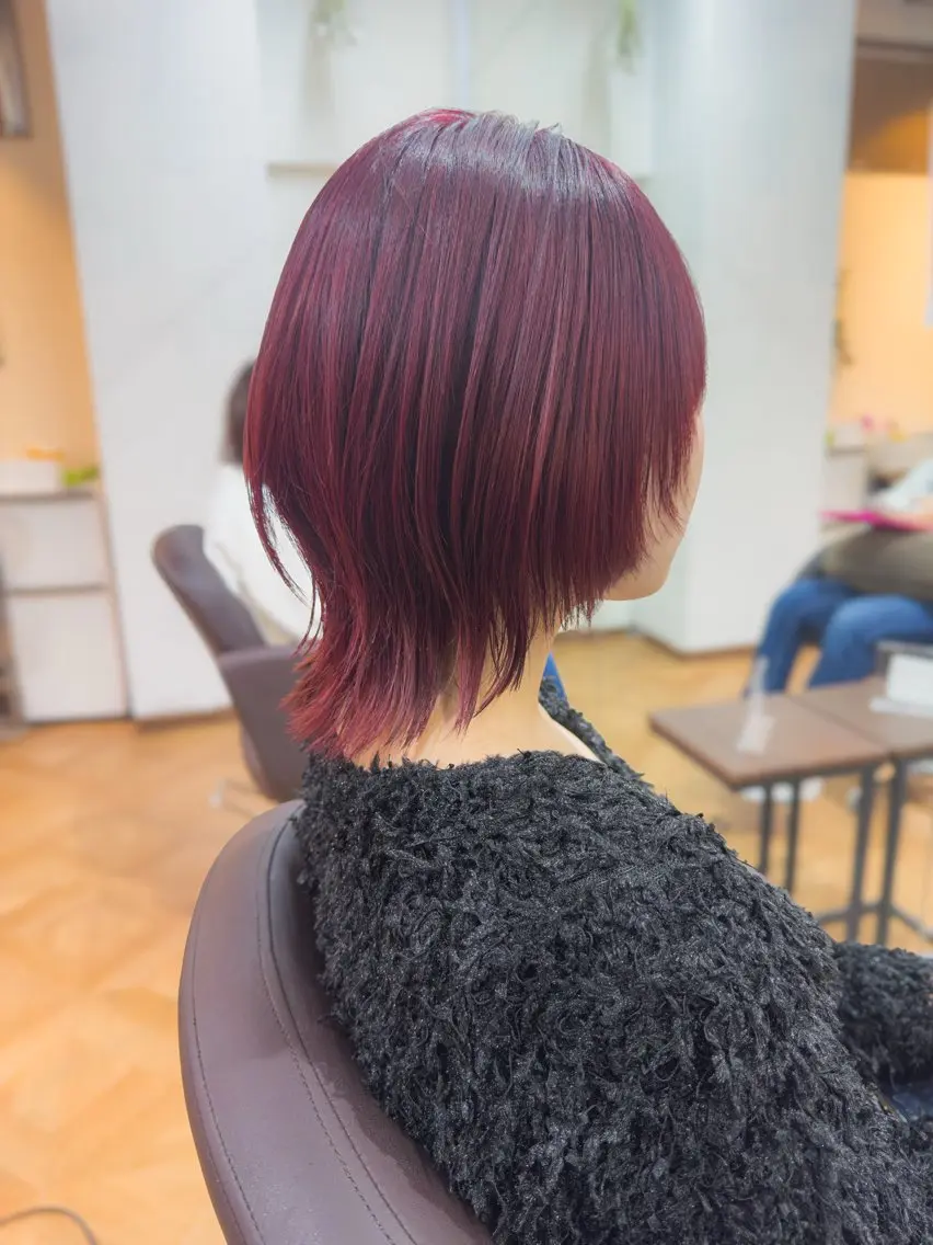 ショート ヘアカラー ショート/ボブ ハイトーン❤️原航平のヘアスタイル