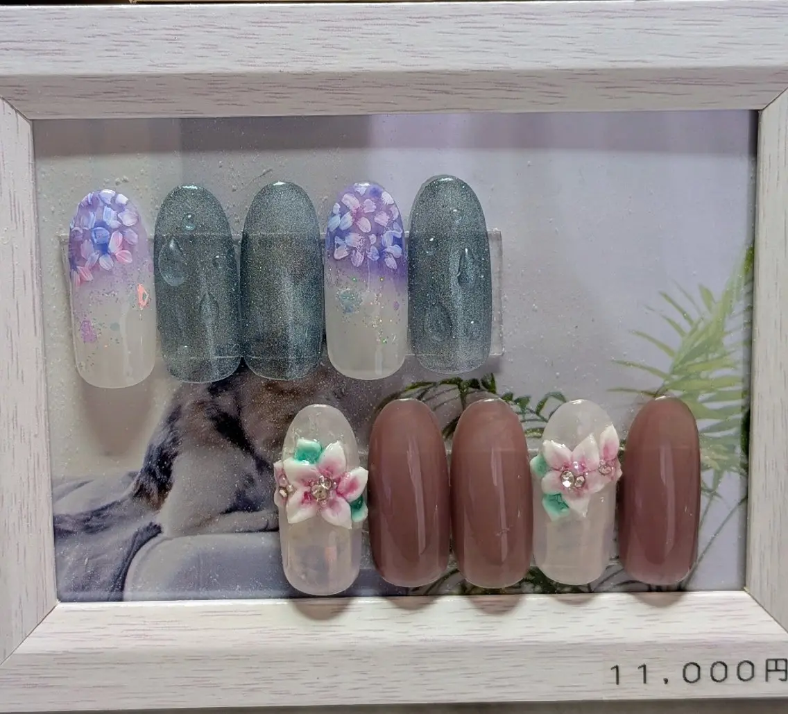 ネイル ハンドネイル gratia 中村のネイルデザイン