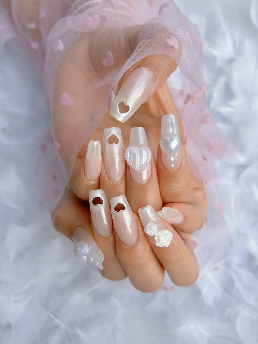 【チップ長さだし】10本長さだし💅アートし放題の写真