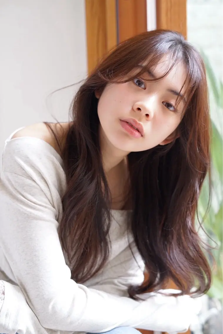 ロング カラー パーマ ヘアアレンジ カット トリートメント 髪質改善ストレート✨ パーマヘア✨YUKIのヘアスタイル