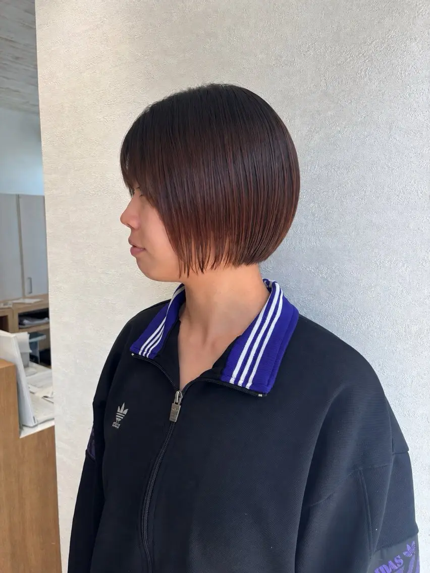 ショート ショートボブ ボブ ショートヘア 荒神 駿太のヘアスタイル