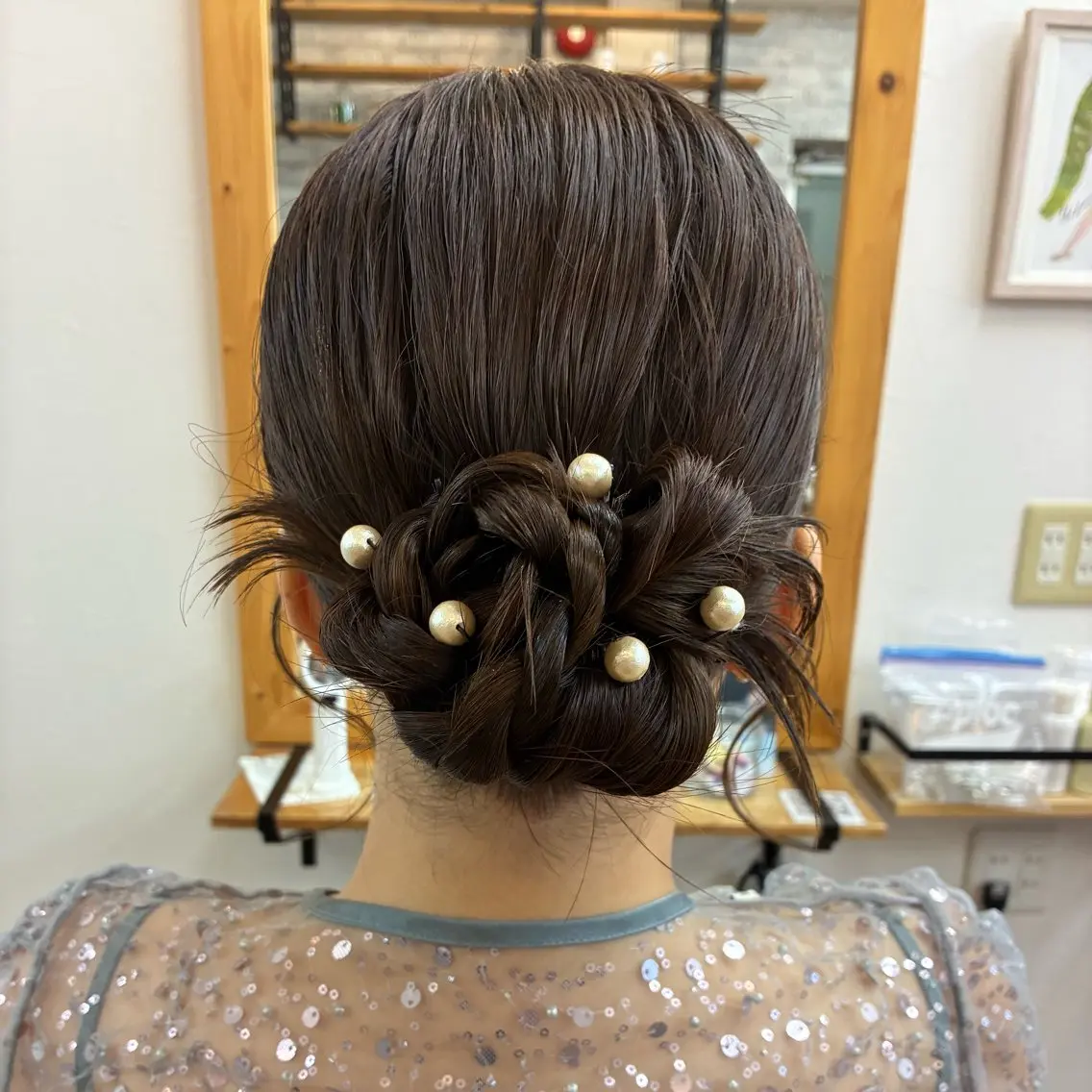 ロング ヘアアレンジ 成人式 結婚式・ブライダル トリートメント ヘアセット KAREN🕊️ 大宮美容室のヘアスタイル