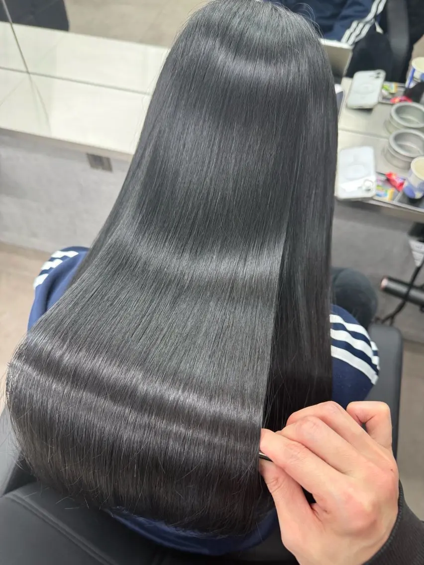 ロング トリートメント 髪質改善・縮毛矯正 Taijuのヘアスタイル