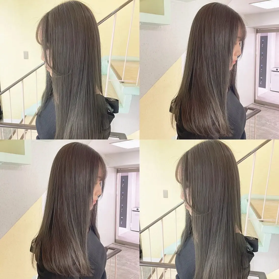 カラー ヘアカラー トリートメント 渋谷:インナーカラー ／🍒エリカ🍒のヘアスタイル