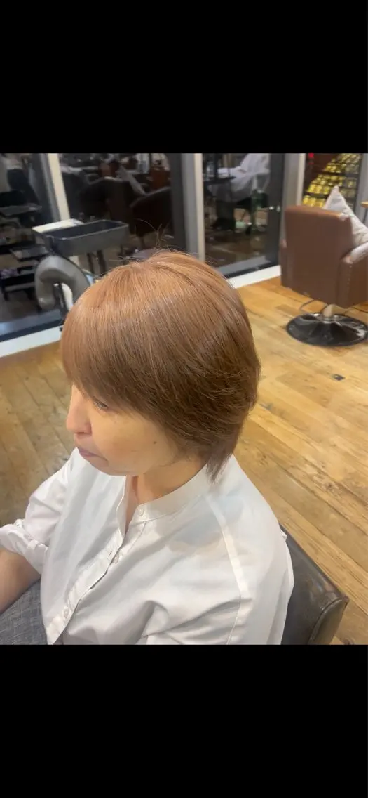 カラー ヘアカラー トリートメント 東　　茉央/カラー/ パーマ🧸銀座のヘアスタイル
