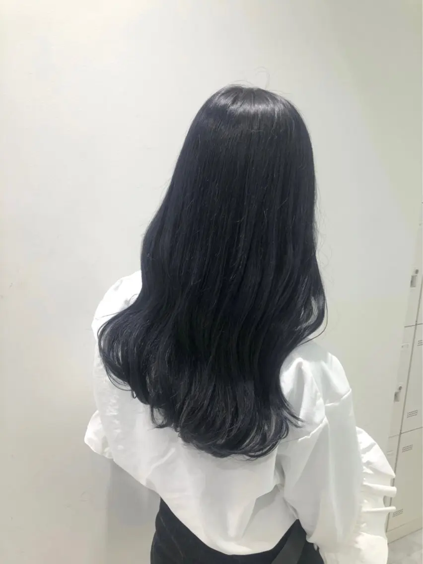セミロング カラー ヘアアレンジ Over hair_ misakiのヘアスタイル