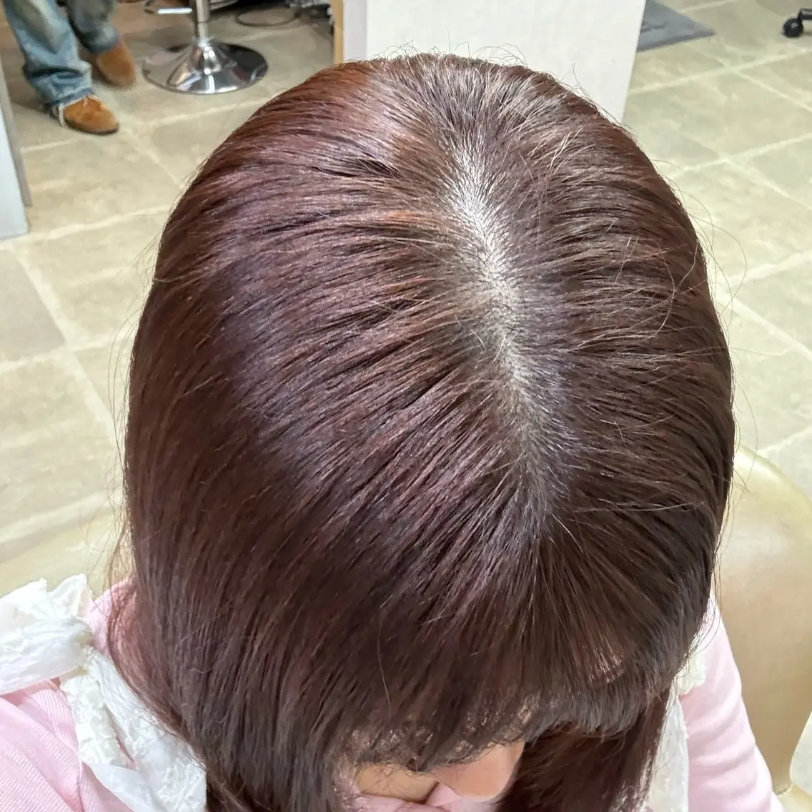セミロング カラー カット ヘアカラー Blast Erikaのヘアスタイル