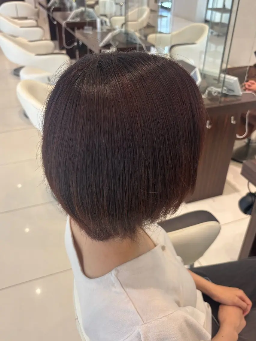 ショート ヘアカラー Earth甲府昭和 🎀ほのかのヘアスタイル