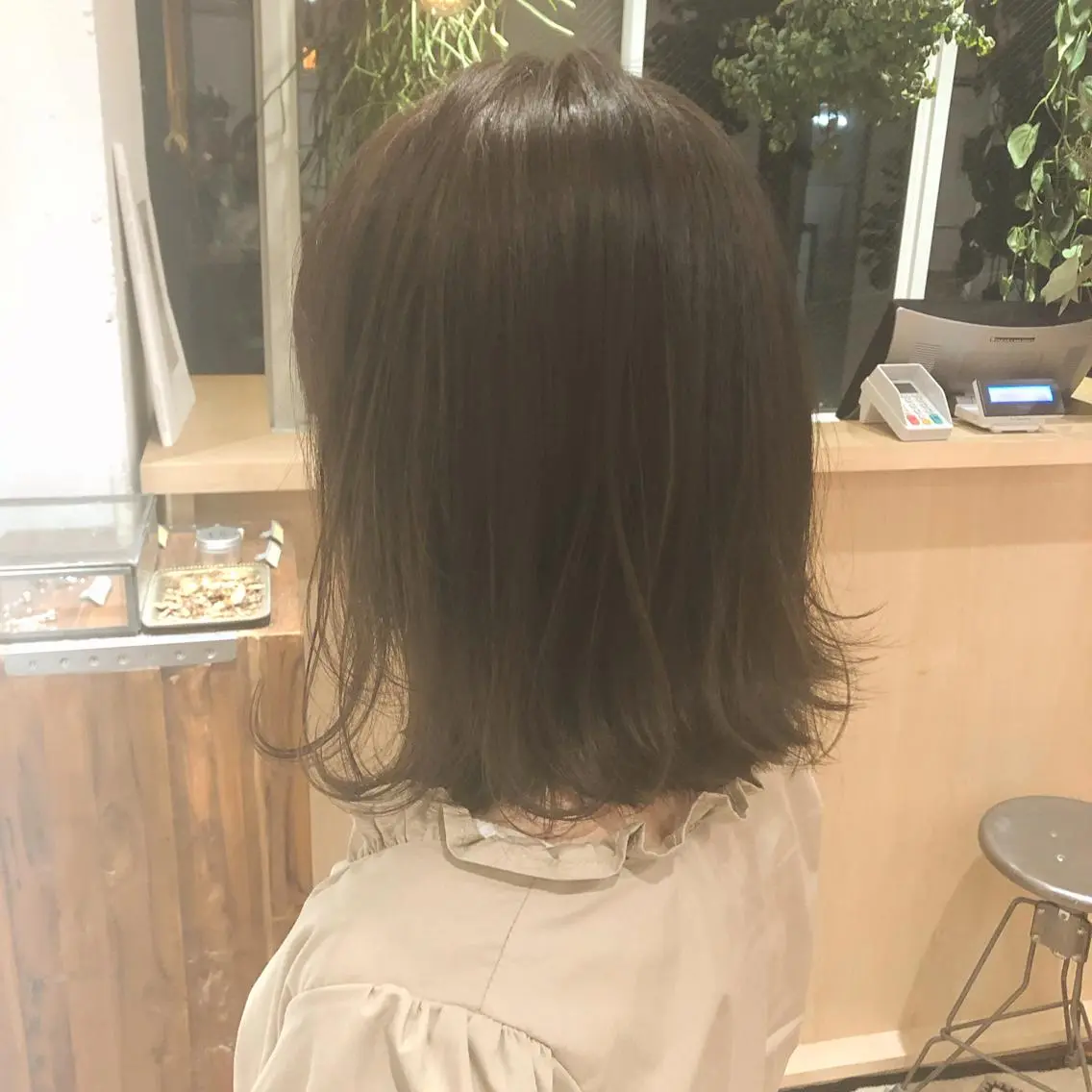 ミディアム カラー 🟩白髪ぼかし ショート/大司のヘアスタイル