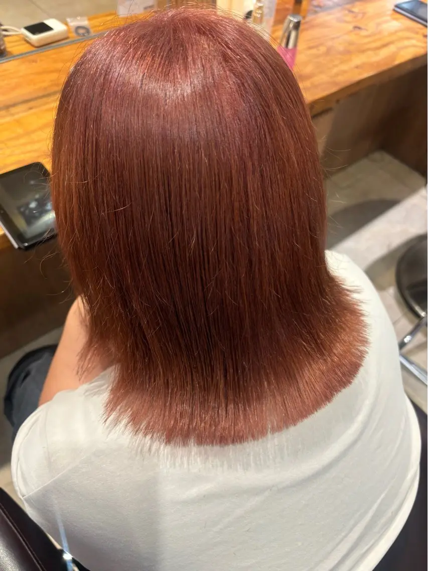 🌟平日9:30​〜​17:00限定🌟うる艶ダブルカラー(ブリーチなし)＋1stepトリートメントの写真