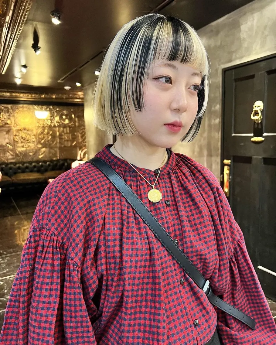 ショート カラー カット ヘアカラー 圧倒的デザイン力 店長🎨RENAのヘアスタイル