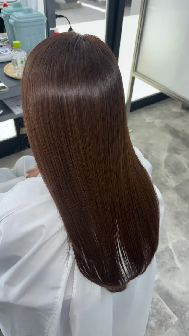 ロング アッシュ トリートメント 亀田 魁翔のヘアスタイル