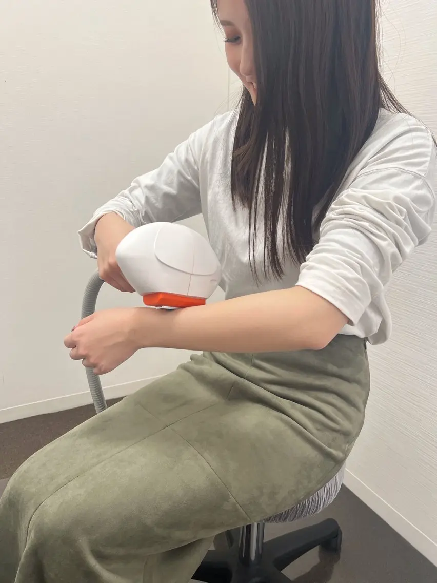 【セルフ脱毛無料体験】お試ししてみたい方に✨お好きな1箇所を脱毛体験😊※1箇所はパッチテスト程度の範囲となりますの写真