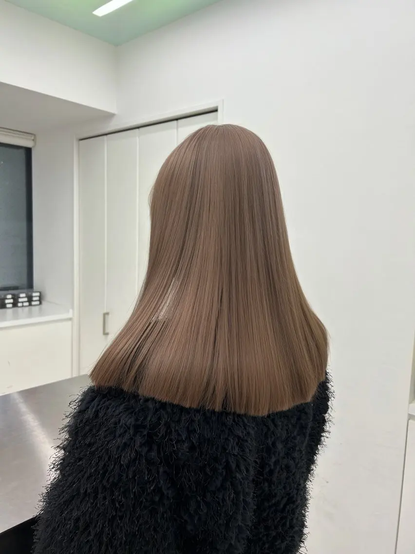 ロング カラー ヘアアレンジ ヘアカラー トリートメント ヘアセット 透明感カラー🎀 Anju/渋谷🎀のヘアスタイル