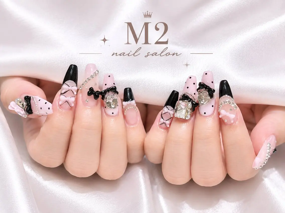 ネイル ハンドネイル 長さだし専門店 M2　rikaのネイルデザイン