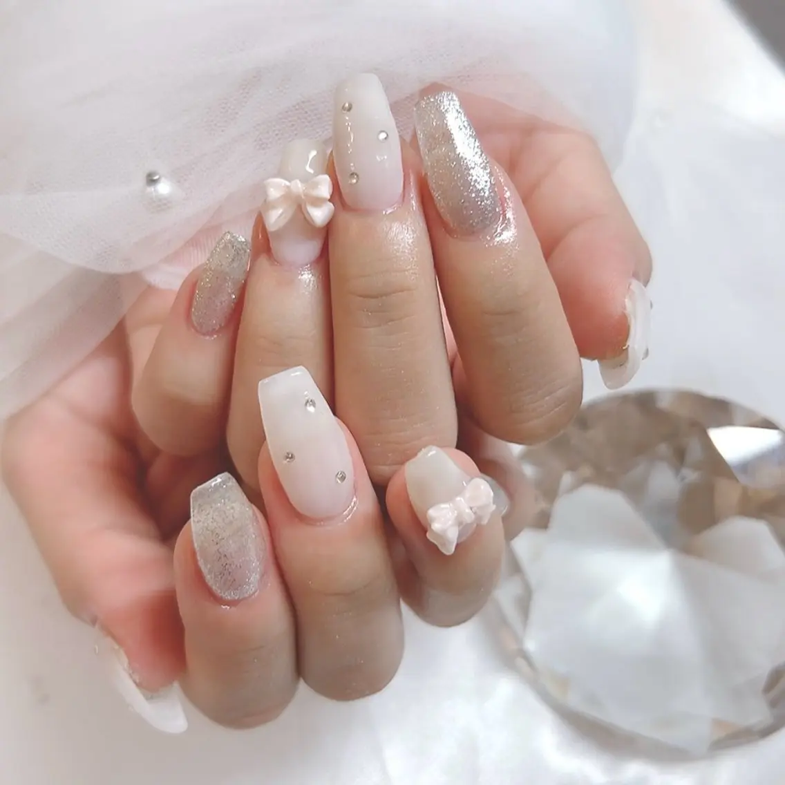 ネイル ハンドネイル Charlie 🖤のネイルデザイン