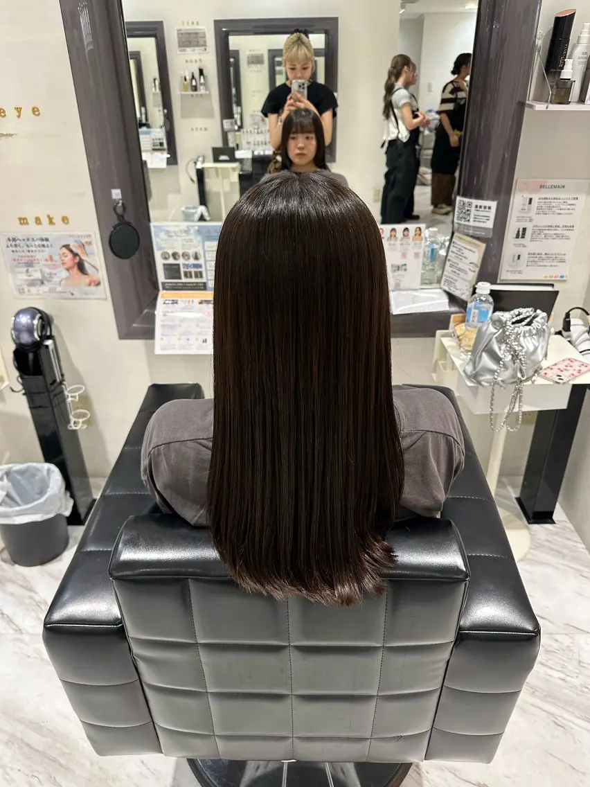 【酸性ストレート】90%トリートメント配合！うる艶縮毛矯正🫧⭐️の写真