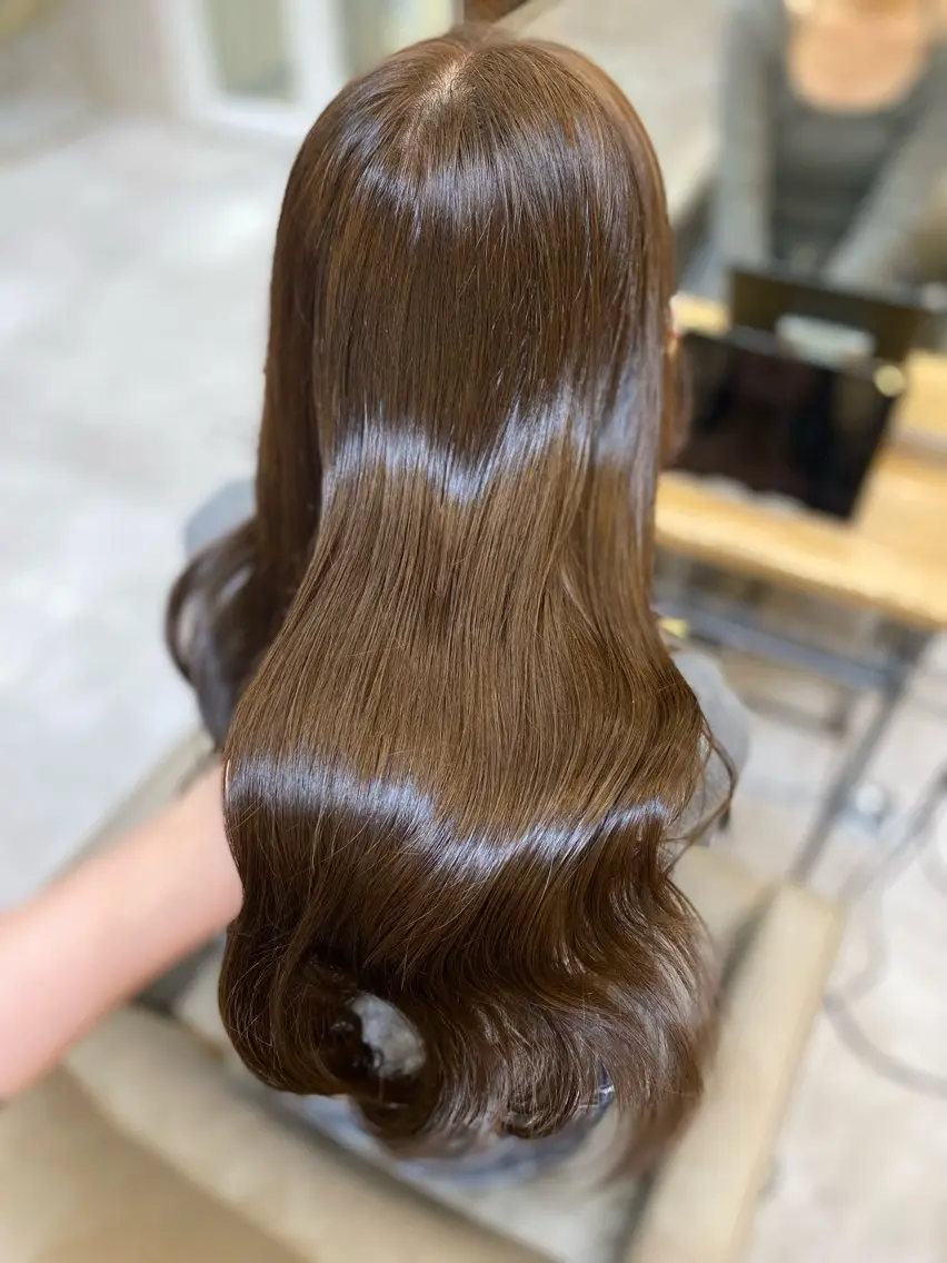 ⭐️リピーター様【カット➕カラー➕TOKIO内部補修トリートメント】超音波アイロン付き🫧土日祝+1000円の写真