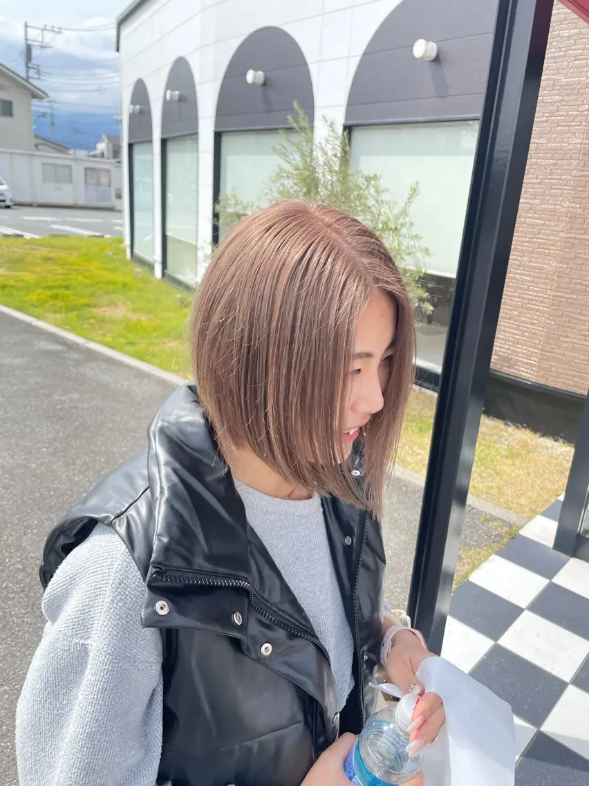 ブリーチ+カラーの写真