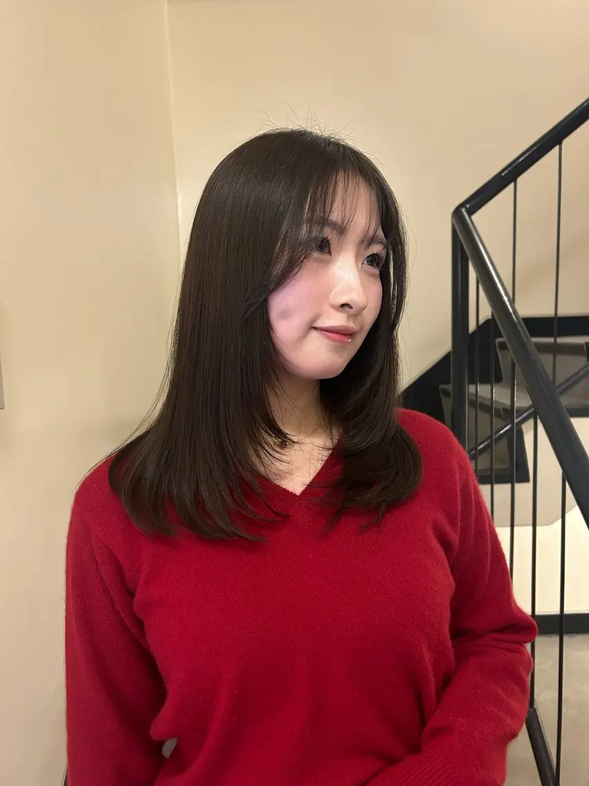 セミロング カラー ☕️結【suii.】 ボブ/ヘアセット☕️のヘアスタイル