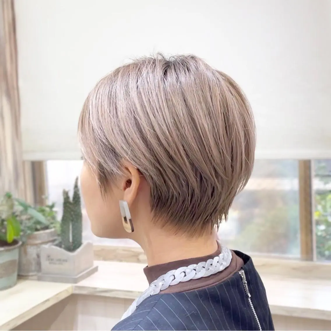 ショート カラー ショートヘア 小保方 一輝のヘアスタイル