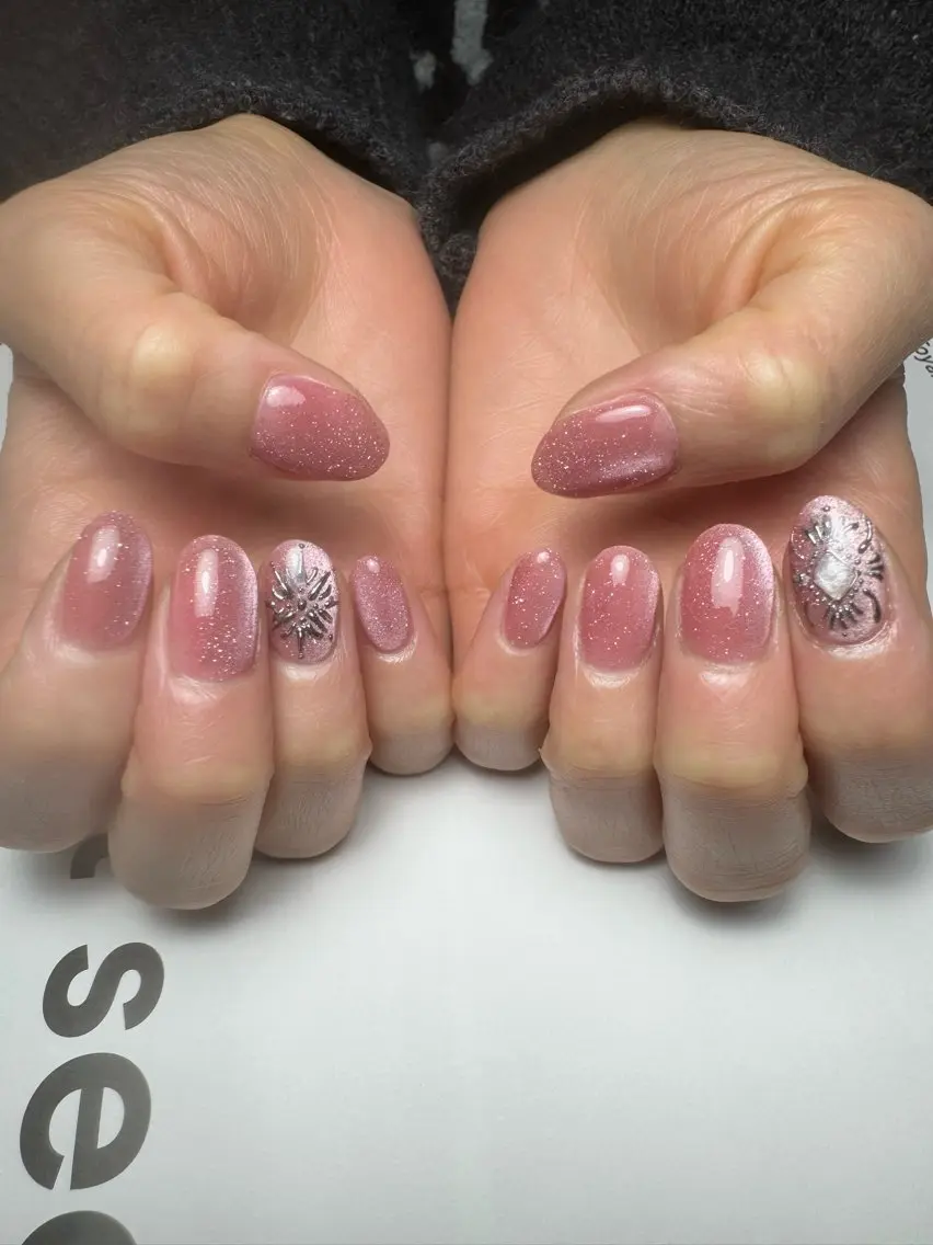 ネイル フラッシュネイル マグネットネイル 白日-hakubi nail-のネイルデザイン