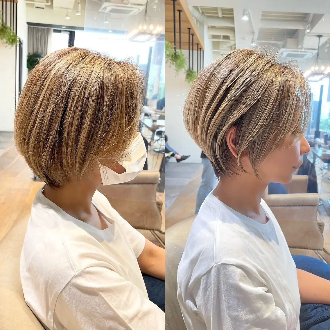 ショート 銀座/大人ショート /絶壁解消/若狭真央のヘアスタイル