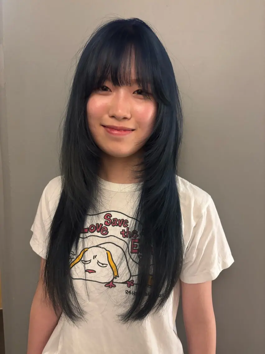 カラー ヘアカラー HACO+ MOE/モエのヘアスタイル