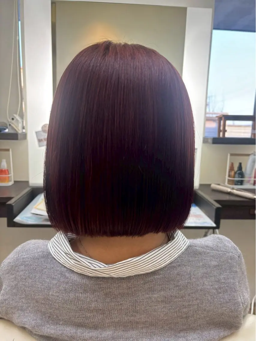 ショート ルプラボウ/豊川/ 柴田心那のヘアスタイル