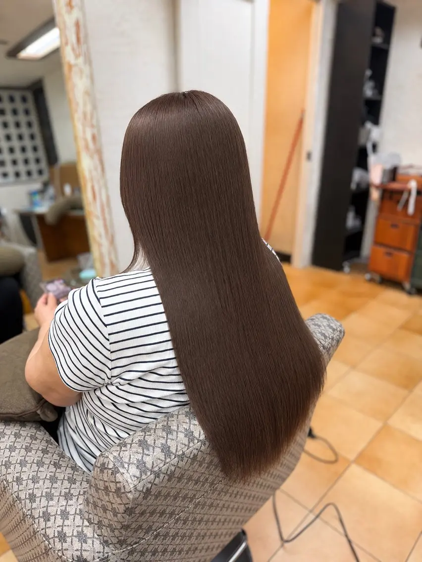 ロング 🌐髪質改善🌐縮毛 /HAYATOのヘアスタイル