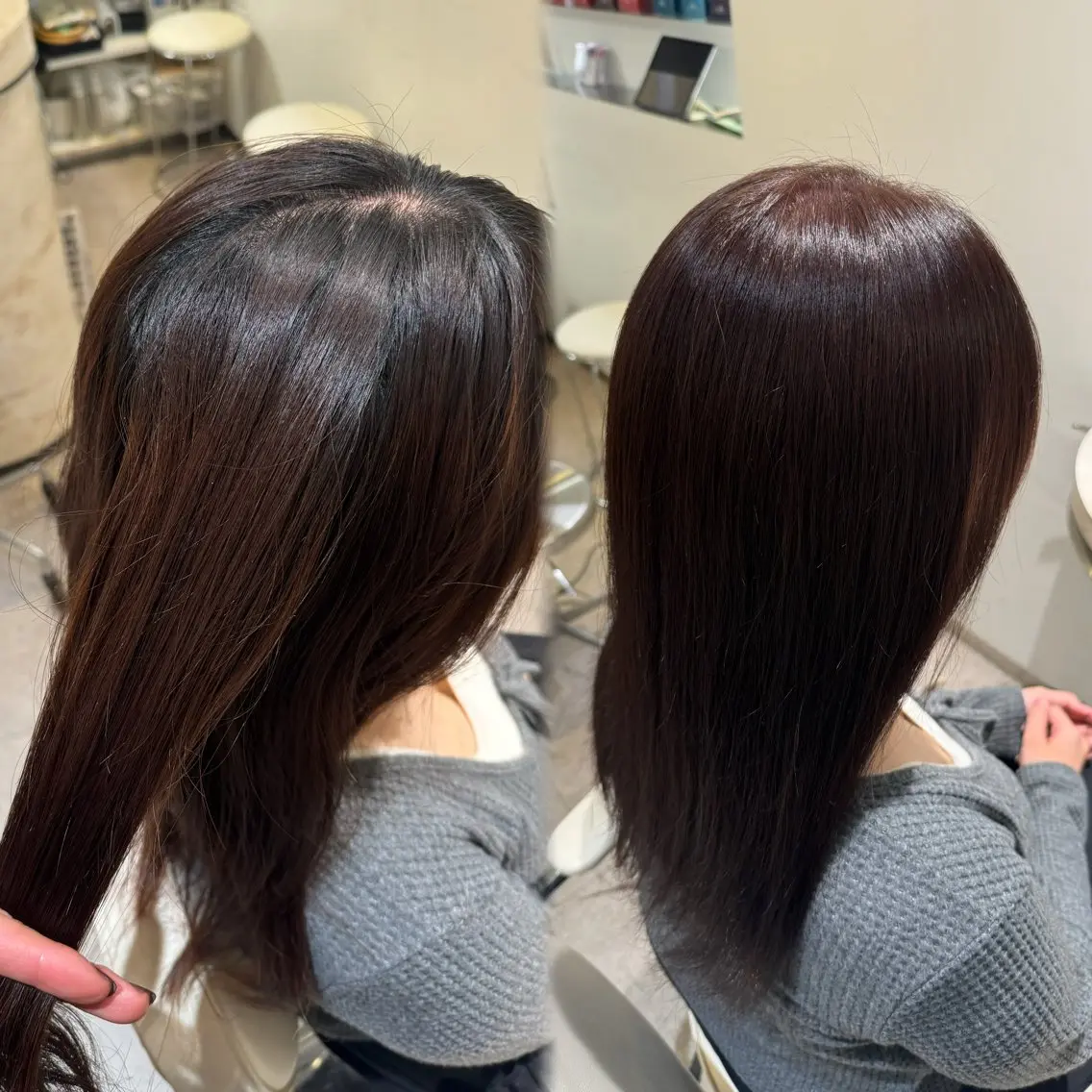 セミロング siu 🐺のヘアスタイル