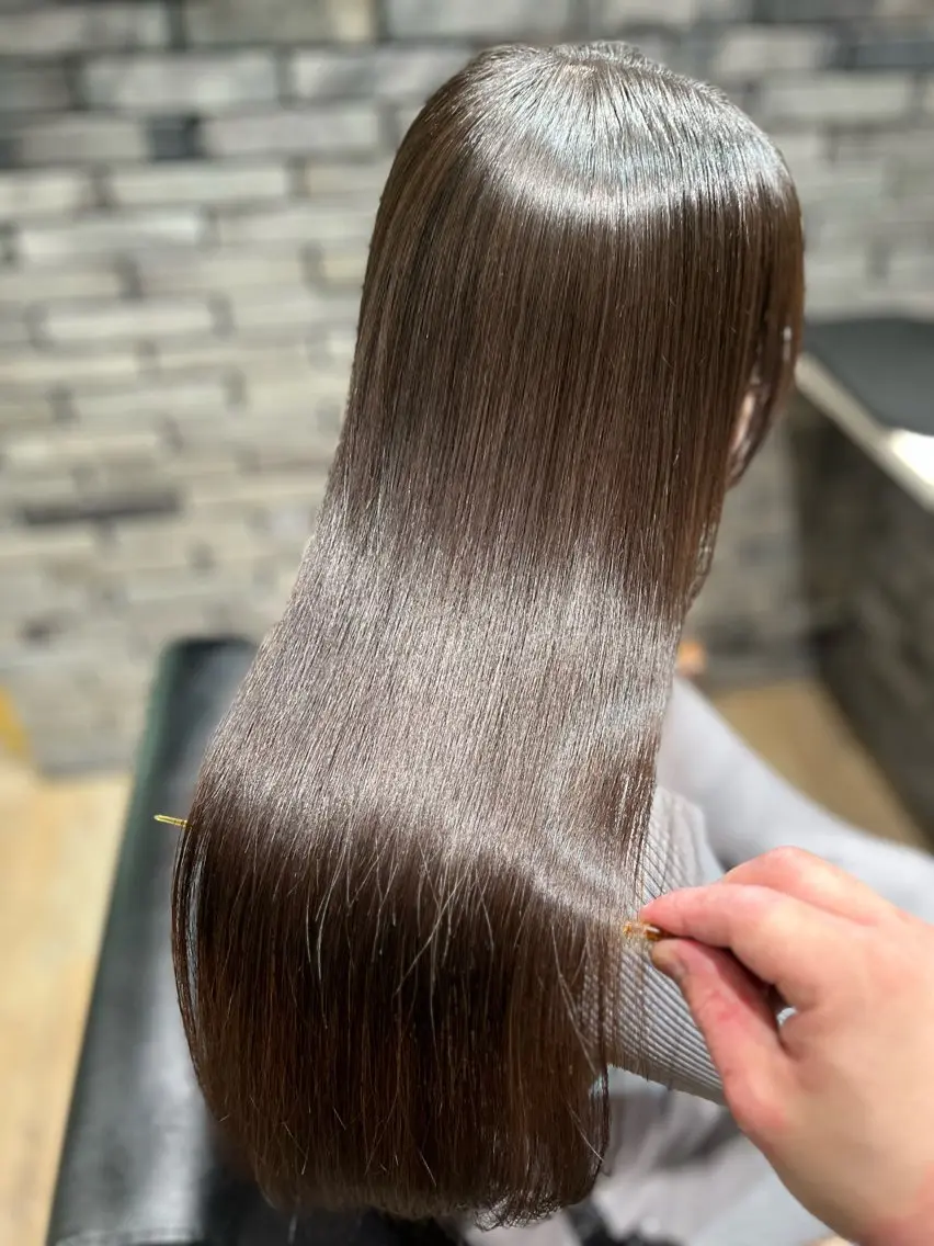 ロング カラー ulu+sia/ 神戸本格派髪質改善のヘアスタイル