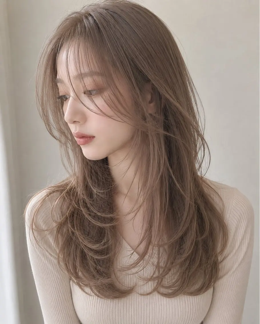 ロング カット ヘアカラー MODE K’ｓ西宮 JR西宮のヘアスタイル