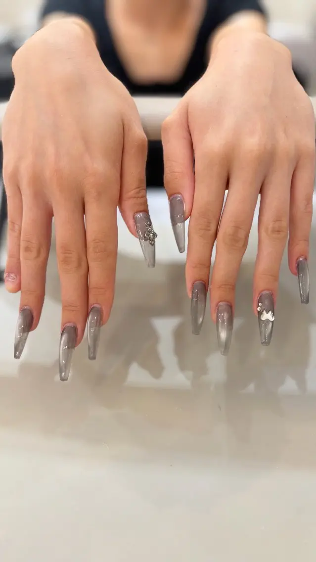 ロング Nakamoto Arikaのネイルデザイン